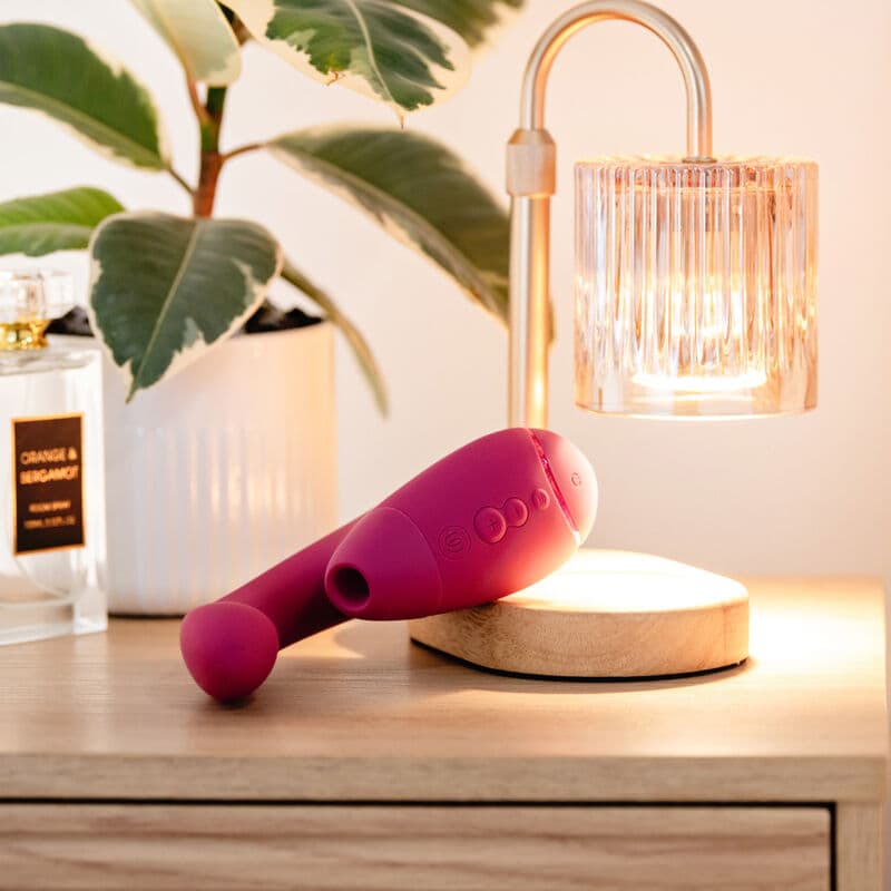 WOMANIZER - DUO NEXT DUAL CLITORAL & G-SPOT STIMULATOR DUSKY PINK thumb 13