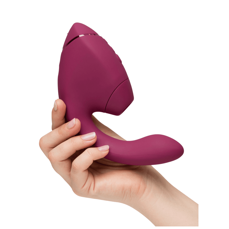 WOMANIZER - DUO NEXT DUAL CLITORAL & G-SPOT STIMULATOR DUSKY PINK thumb 2