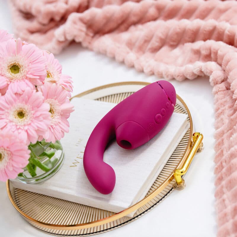 WOMANIZER - DUO NEXT DUAL CLITORAL & G-SPOT STIMULATOR DUSKY PINK thumb 15
