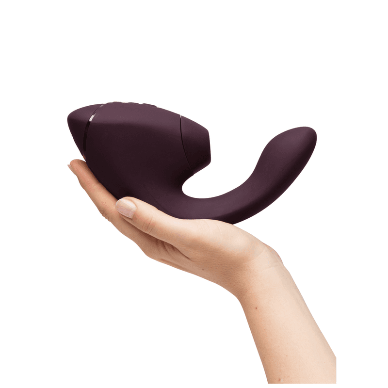 WOMANIZER - DUO NEXT DUAL CLITORAL & G-SPOT STIMULATOR DARK PURPLE thumb 8