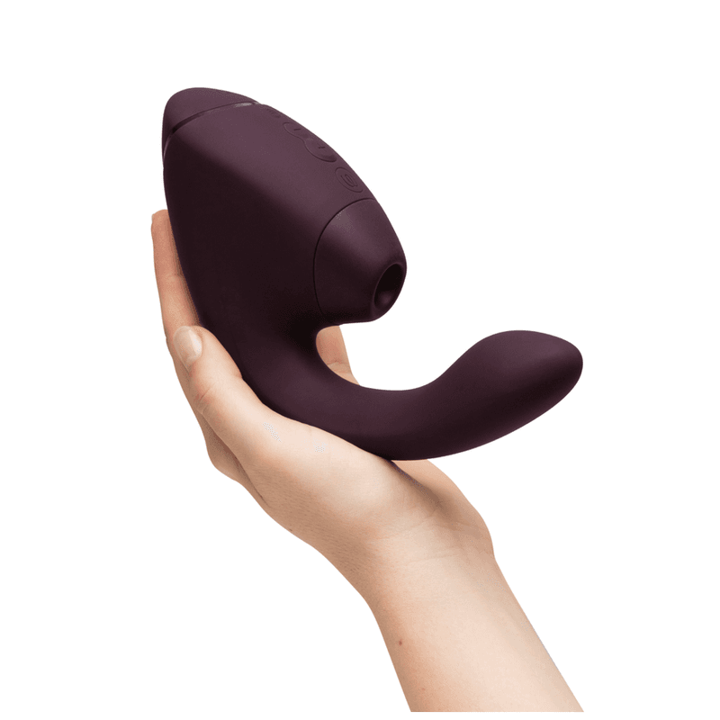 WOMANIZER - DUO NEXT DUAL CLITORAL & G-SPOT STIMULATOR DARK PURPLE thumb 9
