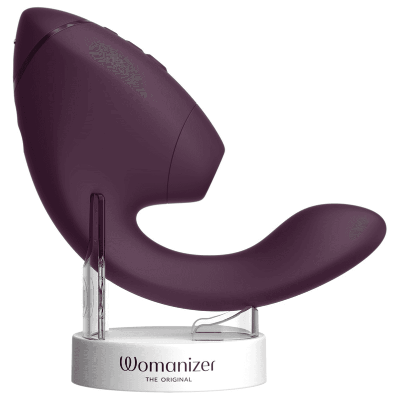 WOMANIZER - DUO NEXT DUAL CLITORAL & G-SPOT STIMULATOR DARK PURPLE thumb 11