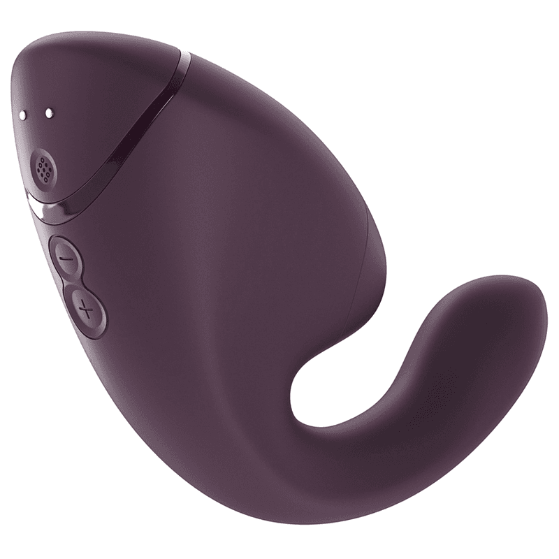 WOMANIZER - DUO NEXT DUAL CLITORAL & G-SPOT STIMULATOR DARK PURPLE thumb 2