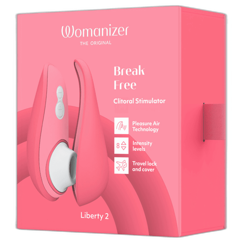 WOMANIZER - LIBERTY 2 CLITORIS STIMULATOR & SUCTION PINK thumb 2