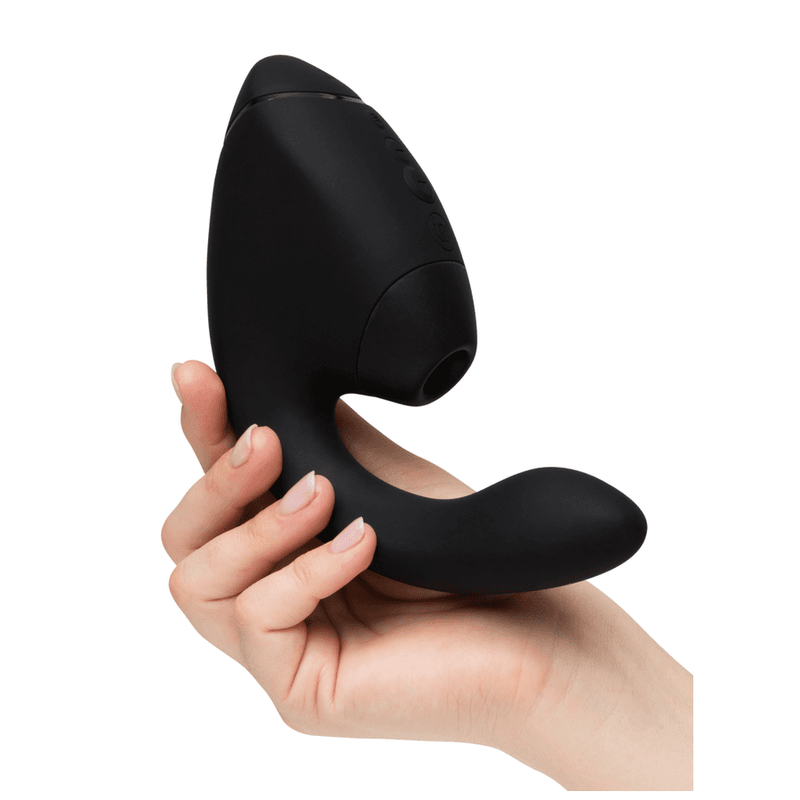 WOMANIZER - DUO NEXT DUAL CLITORAL & G-SPOT STIMULATOR BLACK thumb 6