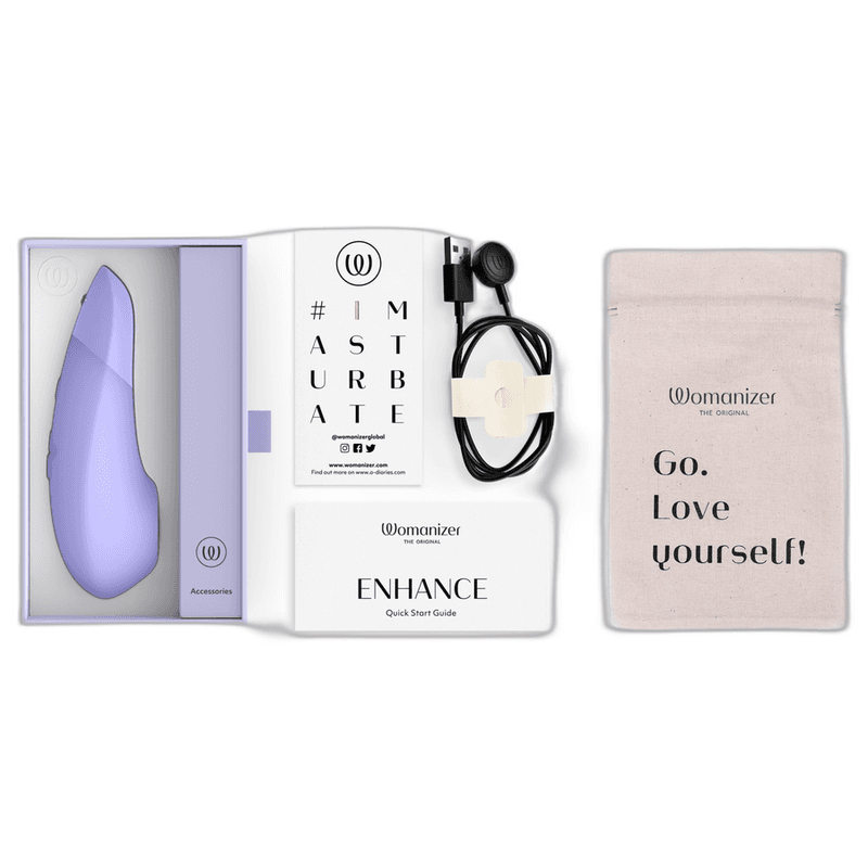 WOMANIZER - ENHANCE CLITORIAL STIMULATOR LILAC thumb 11