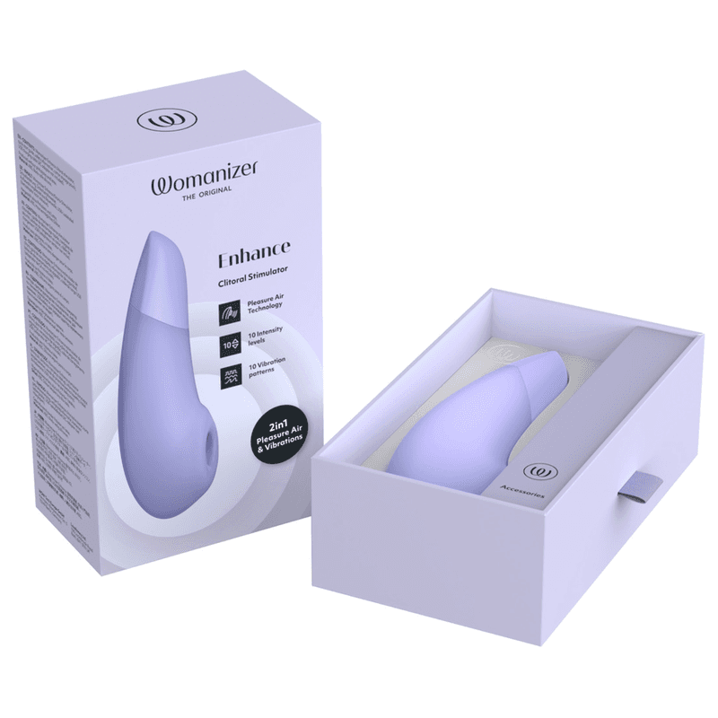 WOMANIZER - ENHANCE CLITORIAL STIMULATOR LILAC thumb 18