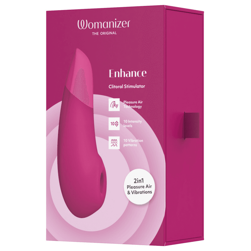 WOMANIZER - ENHANCE CLITORIAL STIMULATOR VIBRANT PINK thumb 13