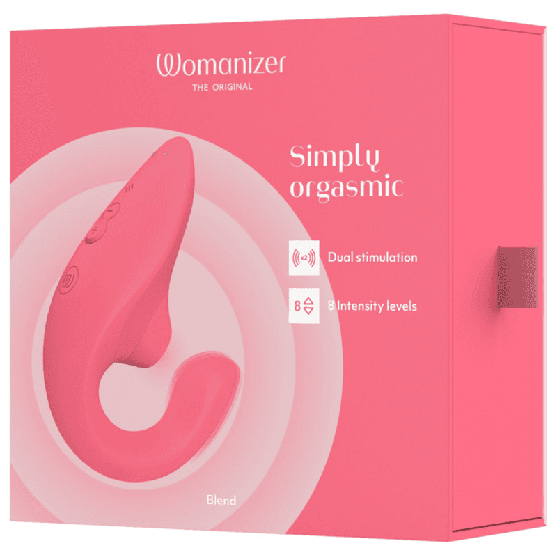 WOMANIZER - BLEND RABBIT VIBRATOR STIMULATOR VIBRANT ROSE thumb 13