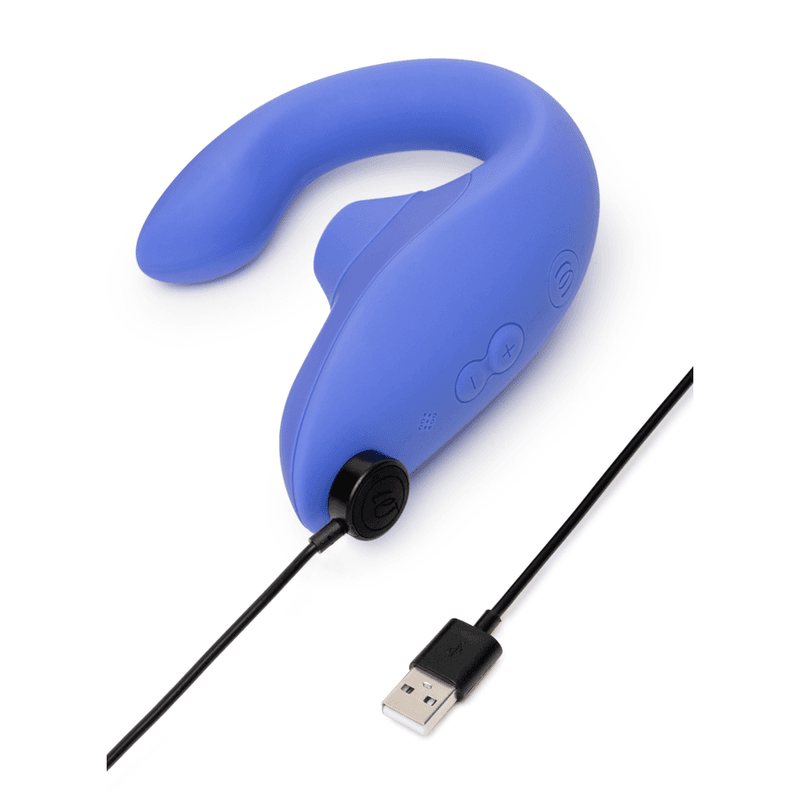 WOMANIZER - BLEND RABBIT VIBRATOR STIMULATOR VIBRANT BLUE thumb 7