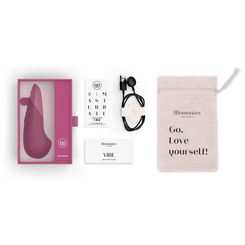 WOMANIZER - VIBE LAY-ON SILENT VIBRATOR DUSKY PINK thumb 8
