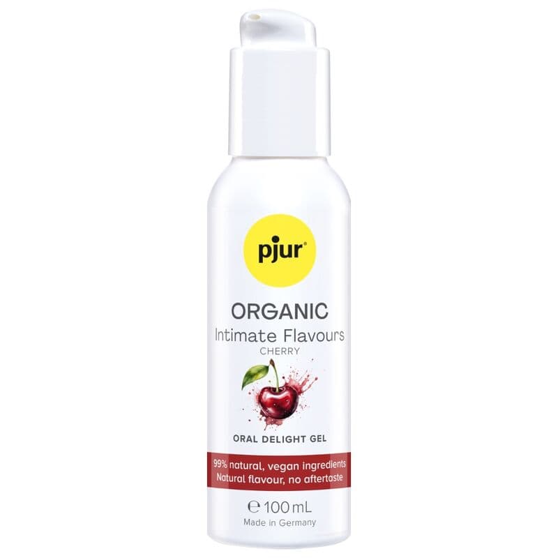 PJUR - ORGANIC INTIMATE FLAVOURS CHERRY ORAL DELIGHT GEL 100 ML