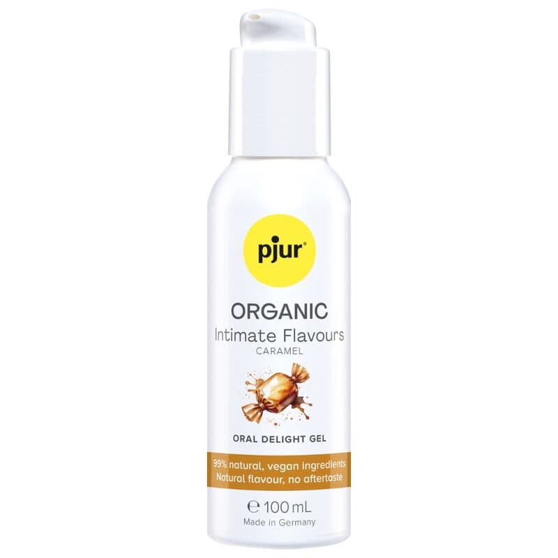 PJUR - ORGANIC INTIMATE FLAVOURS CARAMEL ORAL DELIGHT GEL 100 ML