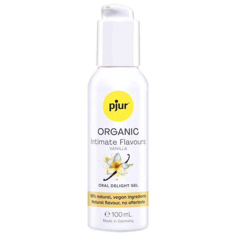 PJUR - ORGANIC INTIMATE FLAVOURS VANILLA ORAL DELIGHT GEL 100 ML