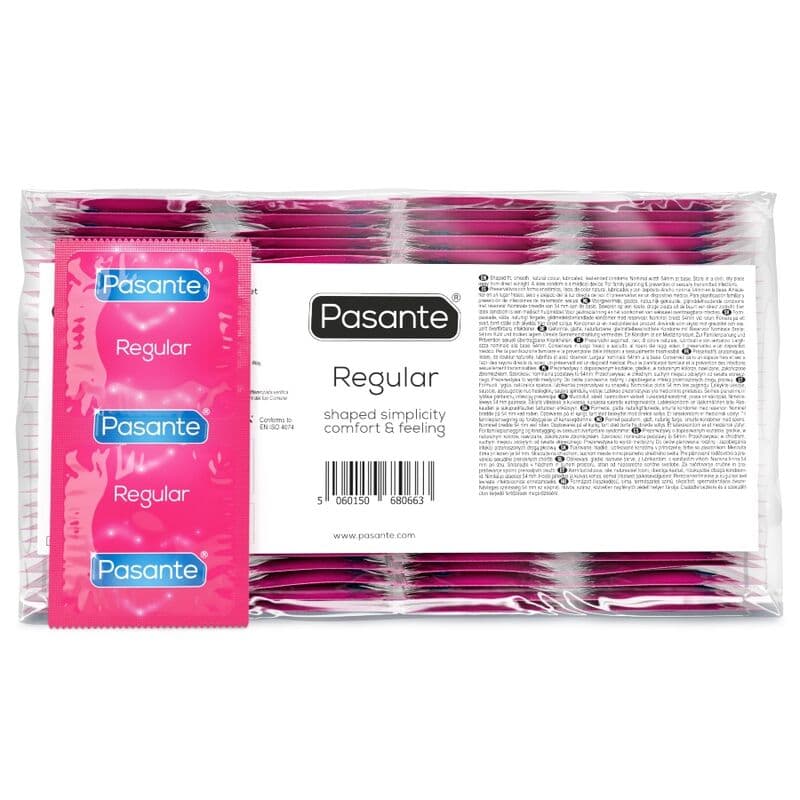 PASANTE - CONDOM REGULAR RANGE 144 UNITS