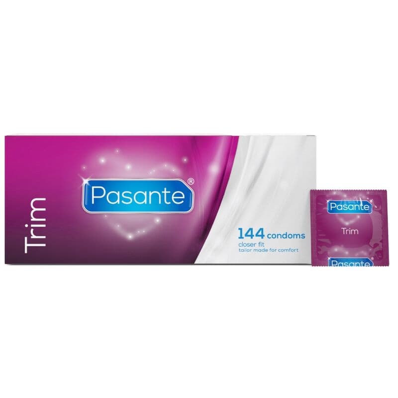 PASANTE - CONDOMS TRIM CLOSER FIT CAJA 144 UNITS thumb 3