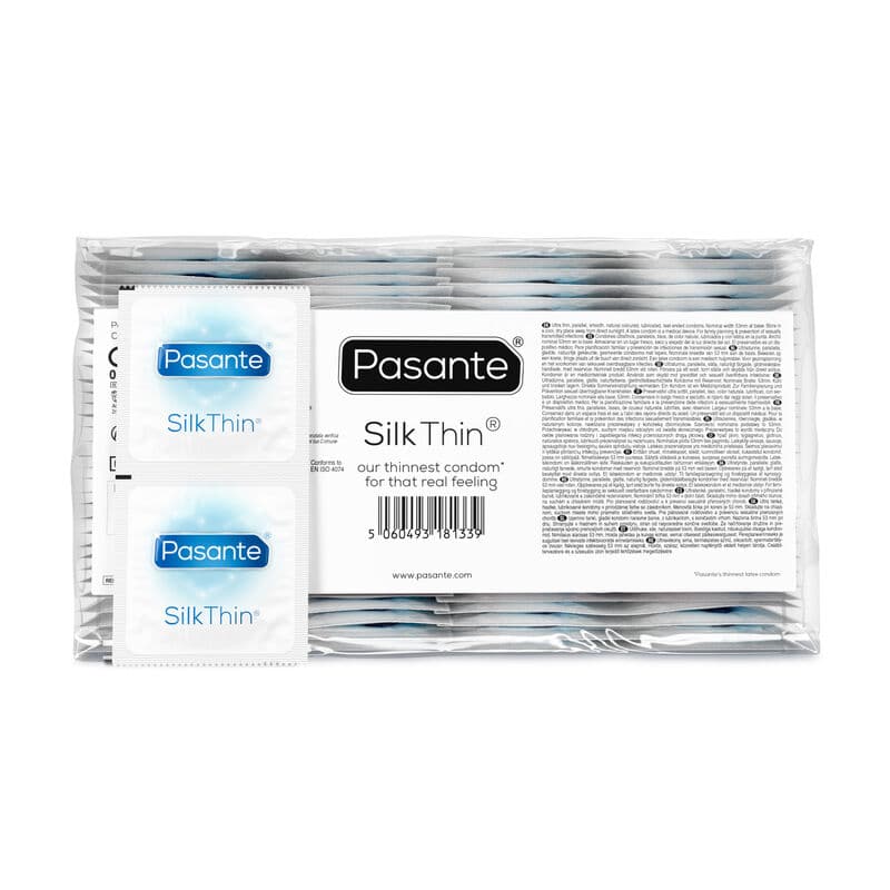 PASANTE - CONDOMS SILK THINEST 144 UNITS