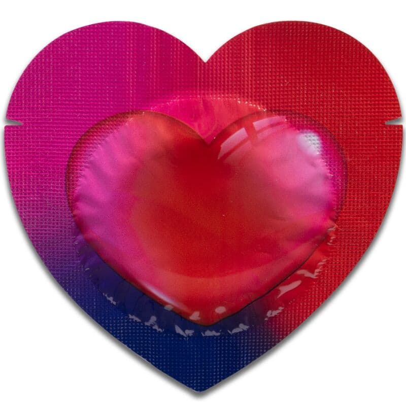 PASANTE - CONDOMS RED HEART SHAPE BAG 144 UNITS thumb 3