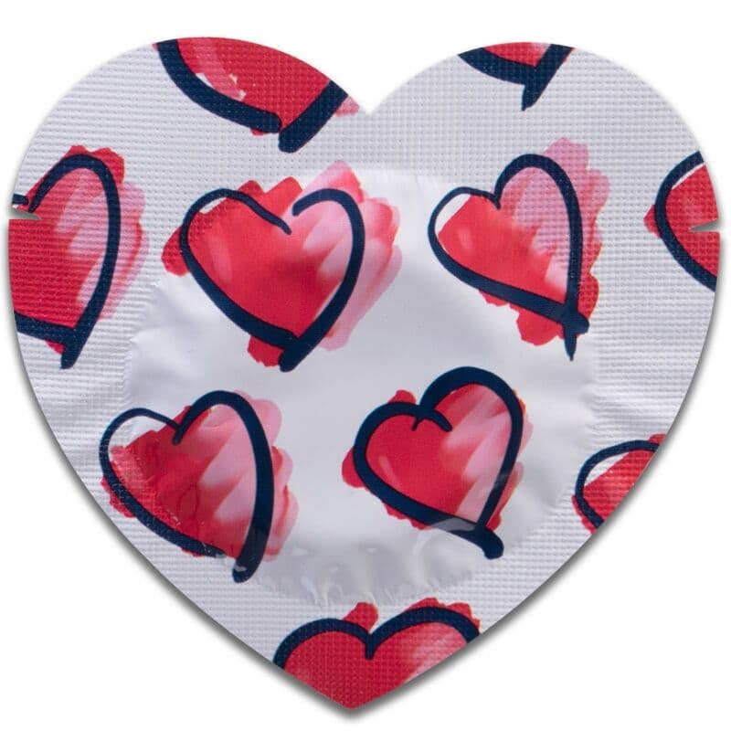 PASANTE - CONDOMS RED HEART SHAPE BAG 144 UNITS thumb 5