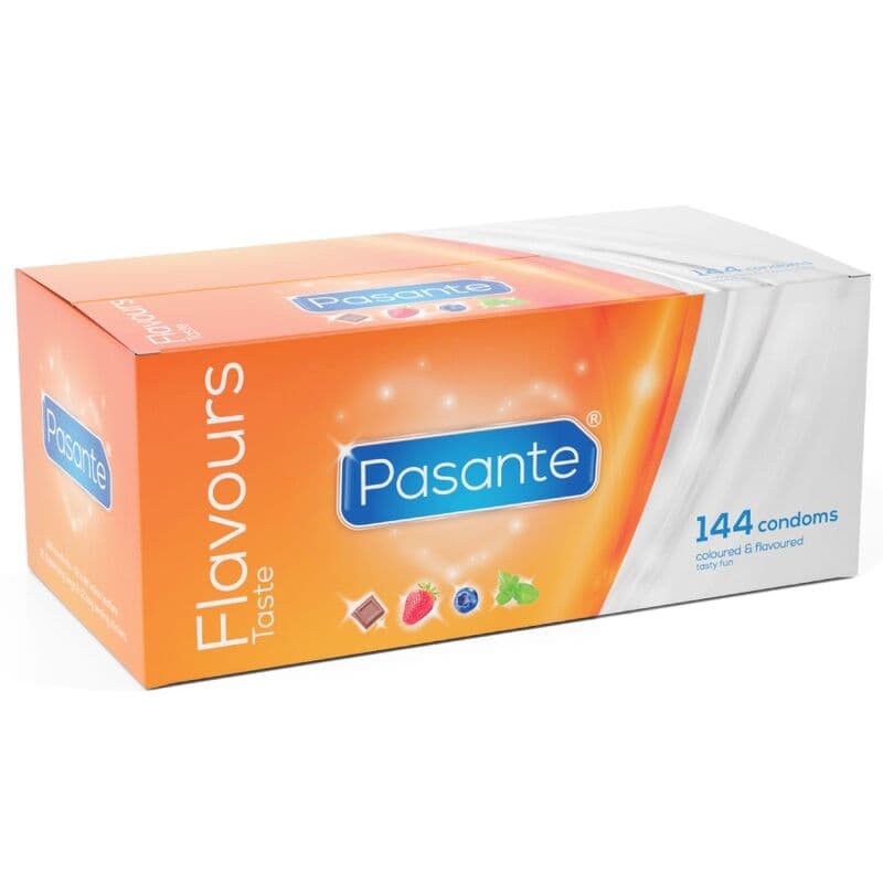 PASANTE - CONDOMS FLAVORS 144 UNITS