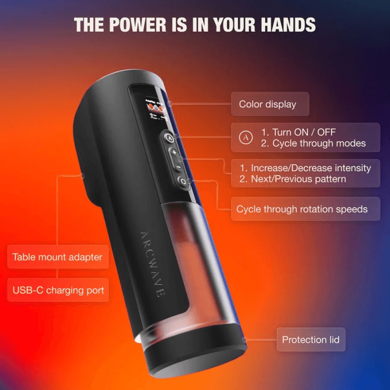 ARCWAVE - THRUSTER AUTOMATIC MALE STROKER WITH THRUSTING, ROTATION AND CONTROL thumb 11