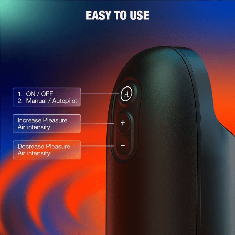 ARCWAVE - ION 2 MALE STROKER WITH PULSATING AIRWAVE STIMULATION BLACK thumb 7