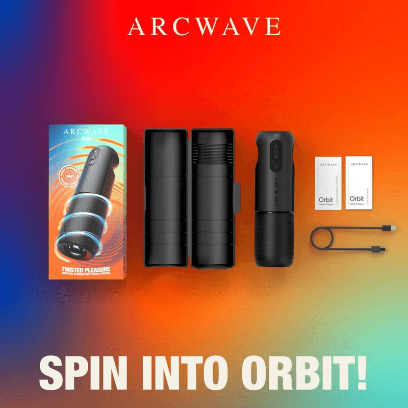 ARCWAVE - ORBIT 360° ROTATING MALE MASTURBATOR WITH APP CONTROL BLACK thumb 10