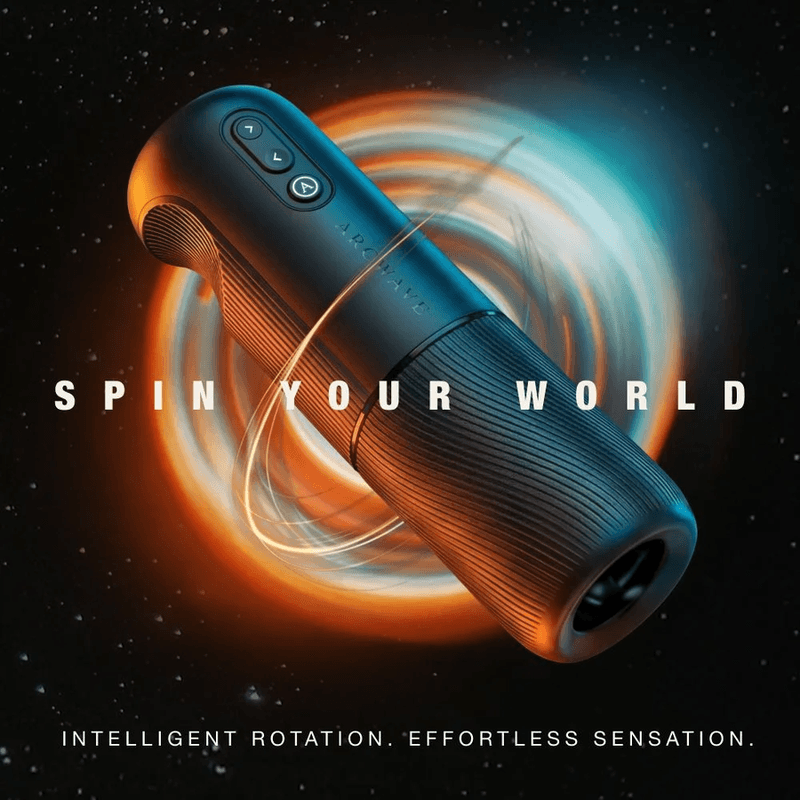 ARCWAVE - ORBIT 360° ROTATING MALE MASTURBATOR WITH APP CONTROL BLACK thumb 12