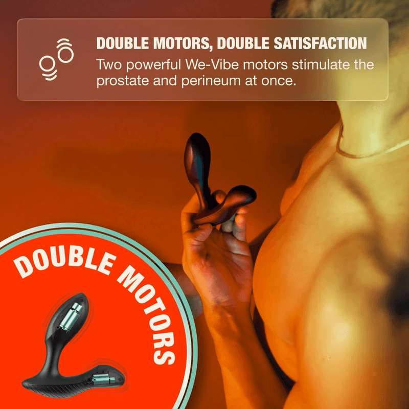 ARCWAVE - PERK VIBRATING PROSTATE MASSAGER WITH DUAL MOTOR AND REMOTE CONTROL BLACK thumb 4