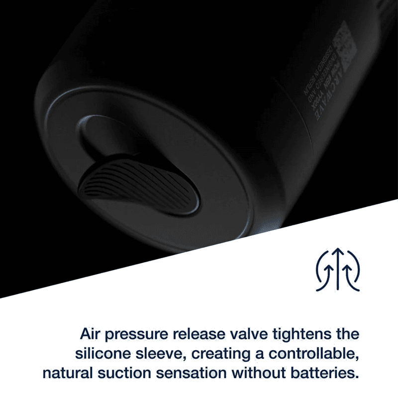ARCWAVE - POW MANUAL STROKER WITH SUCTION CONTROL BLACK thumb 7