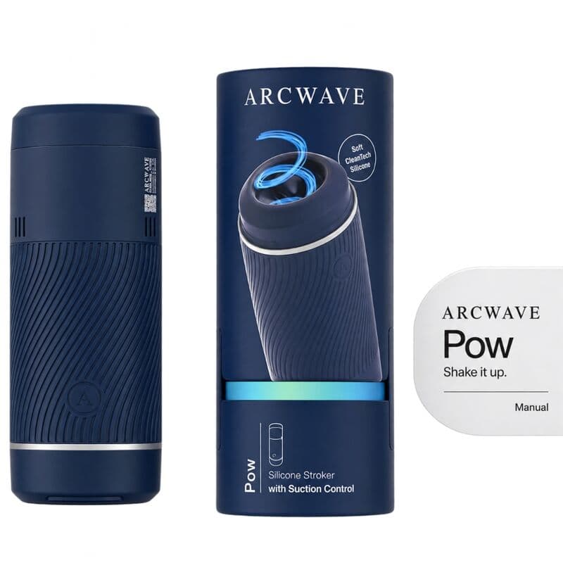 ARCWAVE - POW MANUAL STROKER WITH SUCTION CONTROL BLUE thumb 3