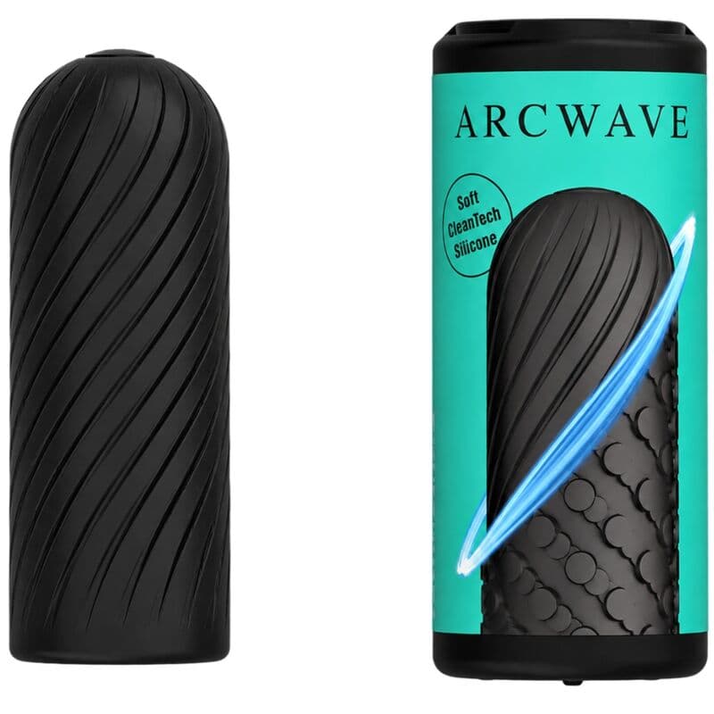 ARCWAVE - GHOST REVERSIBLE SILICONE STROKER BLACK thumb 2