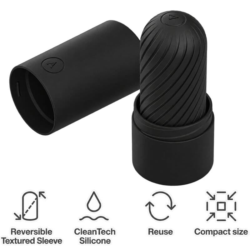 ARCWAVE - GHOST REVERSIBLE SILICONE STROKER BLACK thumb 4