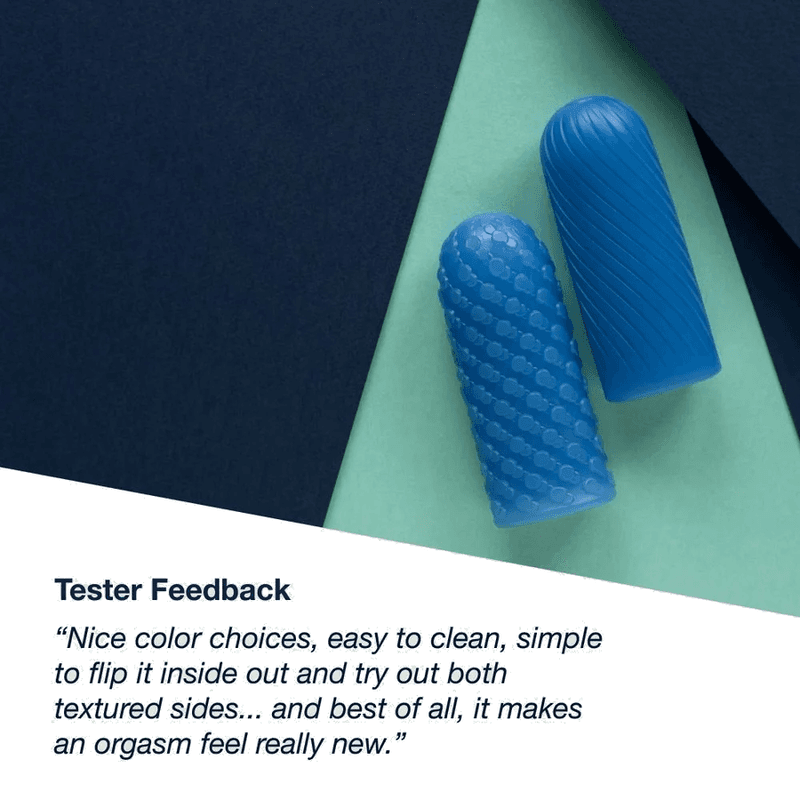 ARCWAVE - GHOST REVERSIBLE SILICONE STROKER BLUE thumb 4