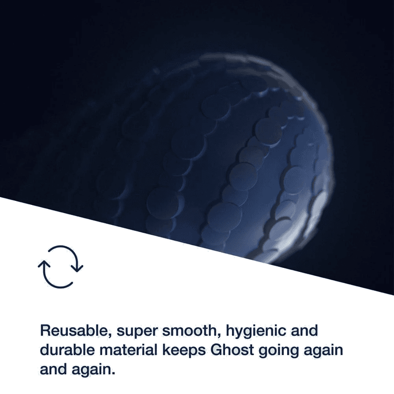 ARCWAVE - GHOST REVERSIBLE SILICONE STROKER BLUE thumb 5