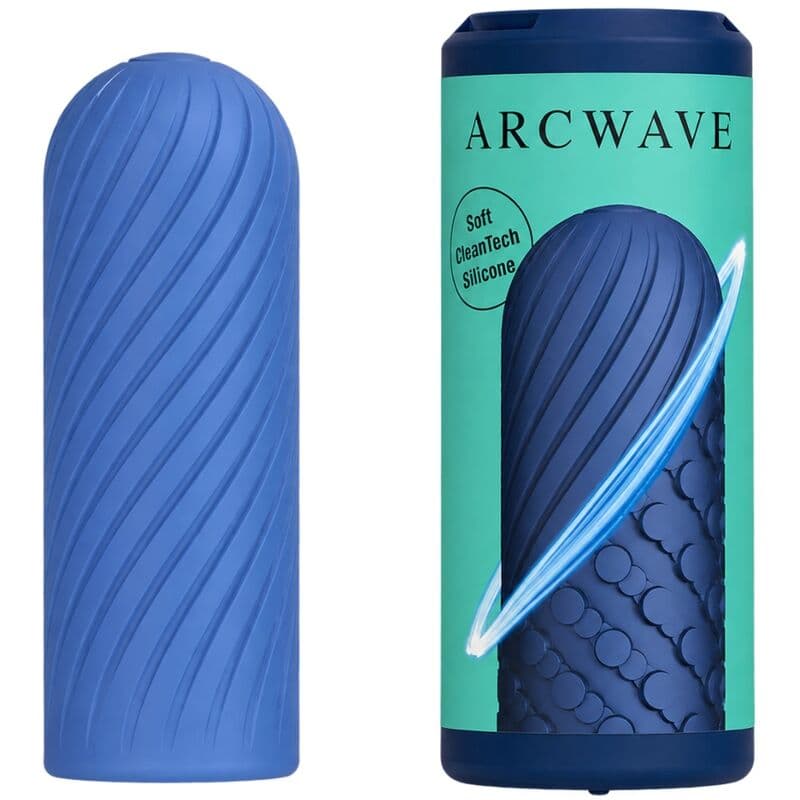 ARCWAVE - GHOST REVERSIBLE SILICONE STROKER BLUE thumb 2