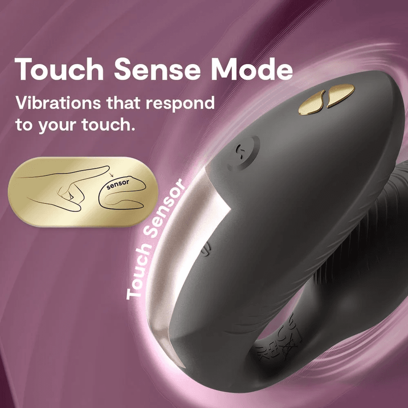 WE-VIBE - CHORUS PRO PREMIUM COUPLES VIBRATOR SATIN BLACK thumb 11