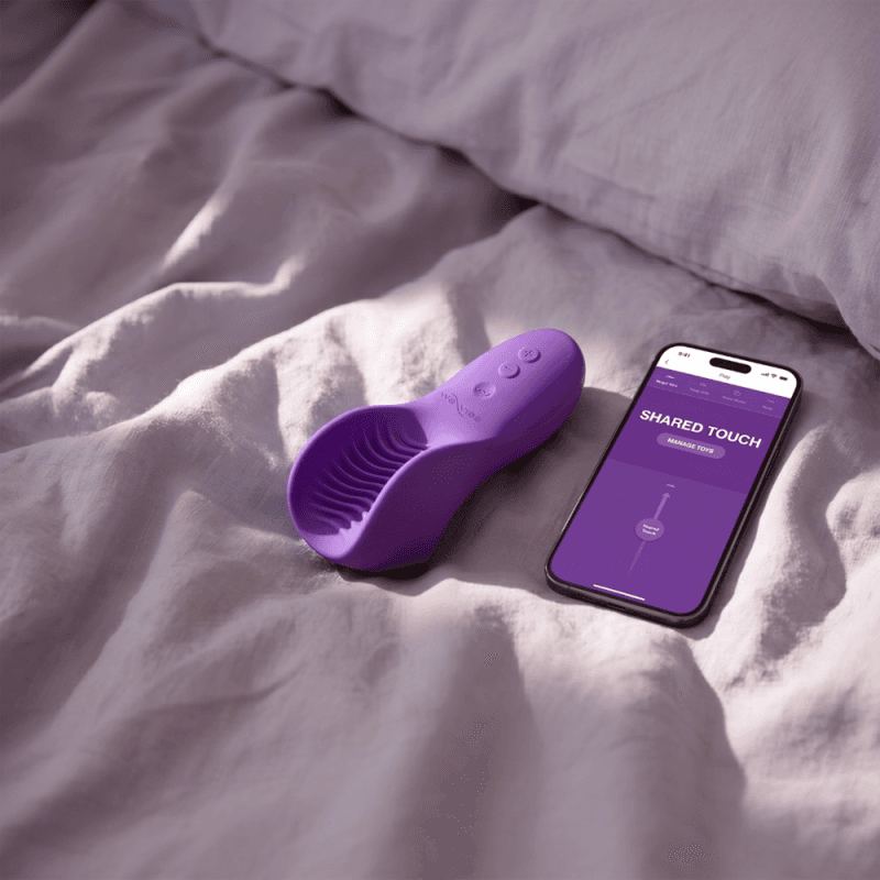WE-VIBE - SHARED TOUCH DOUBLE-SIDED COUPLES VIBRATOR PURPLE thumb 8