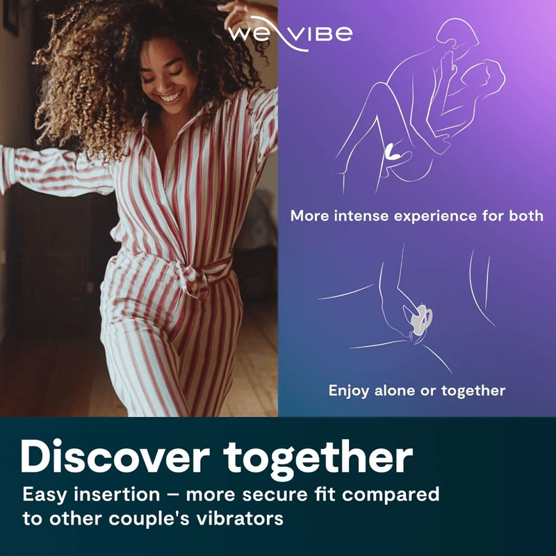 WE-VIBE - SYNC O WRAPPING-STIMULATION COUPLES VIBRATOR LIGHT PURPLE thumb 4