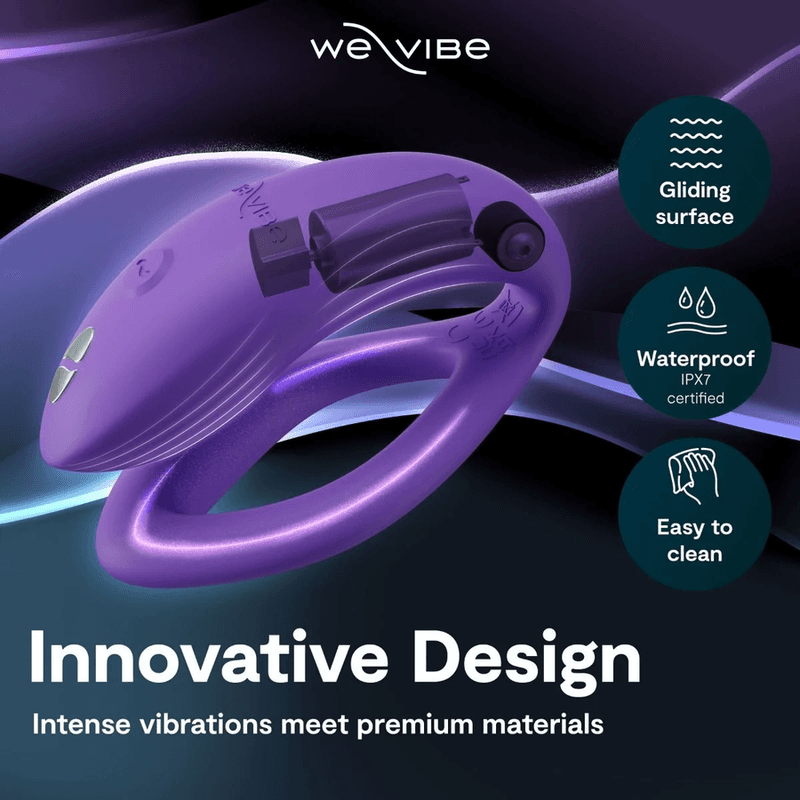 WE-VIBE - SYNC O WRAPPING-STIMULATION COUPLES VIBRATOR LIGHT PURPLE thumb 9