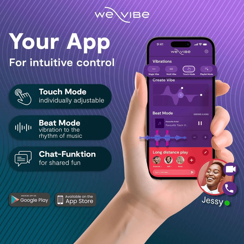 WE-VIBE - SYNC O WRAPPING-STIMULATION COUPLES VIBRATOR LIGHT PURPLE thumb 10