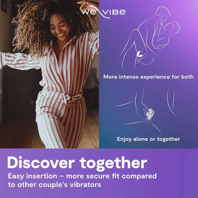 WE-VIBE - SYNC 2 ADJUSTABLE COUPLES VIBRATOR VELVET GREEN thumb 7