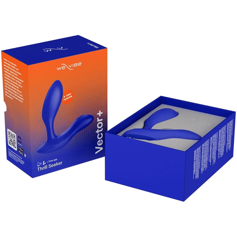 WE-VIBE - VECTOR+ DUAL-STIMULATION PROSTATE MASSAGER ROYAL BLUE thumb 16