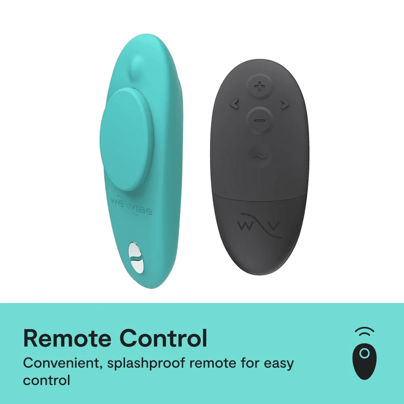 WE-VIBE - MOXIE+ MAGNETIC-CLIP PANTY VIBRATOR AQUA thumb 3