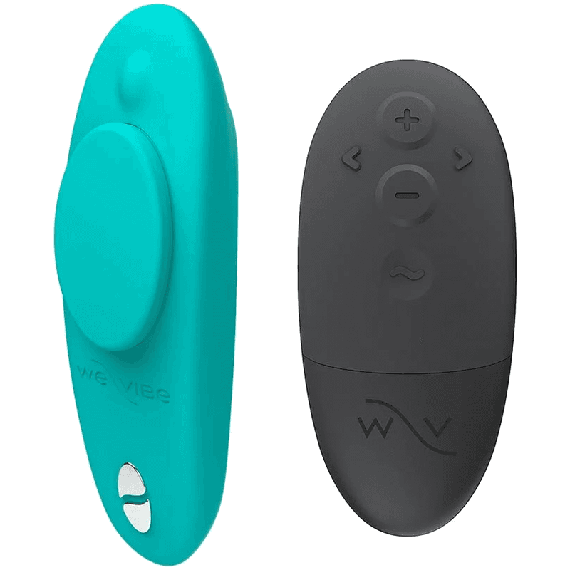 WE-VIBE - MOXIE+ MAGNETIC-CLIP PANTY VIBRATOR AQUA
