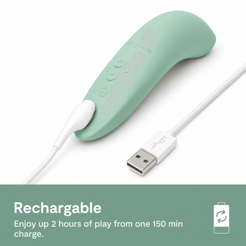 WE-VIBE - MELT 2 AIR-PULSE CLITORAL STIMULATOR SAGE thumb 4