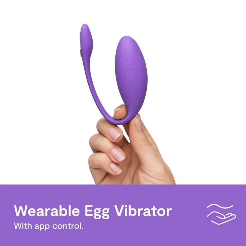 WE-VIBE - JIVE LITE APP-CONTROLLED WEARABLE EGG VIBRATOR PURPLE thumb 2