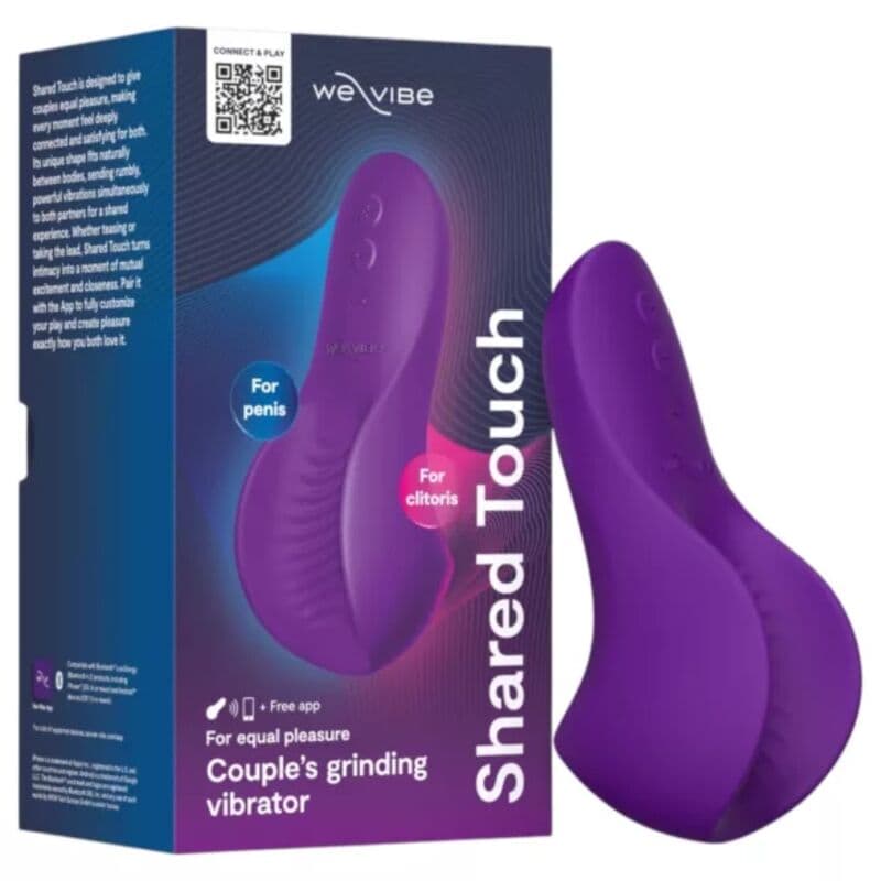 WE-VIBE - SHARED TOUCH DOUBLE-SIDED COUPLES VIBRATOR PURPLE