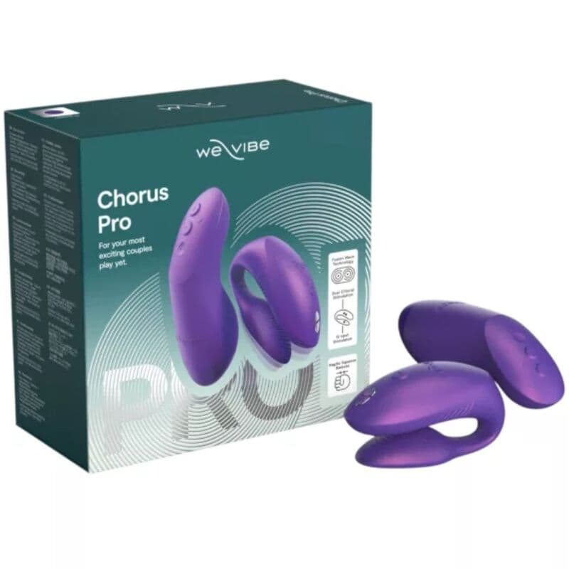 WE-VIBE - CHORUS PRO PREMIUM COUPLES VIBRATOR COSMIC PURPLE thumb 2
