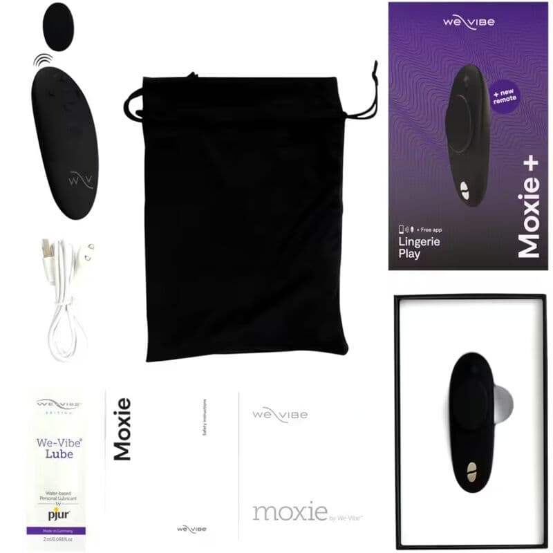 WE-VIBE - MOXIE + BLACK CLITORAL VIBRATOR thumb 6